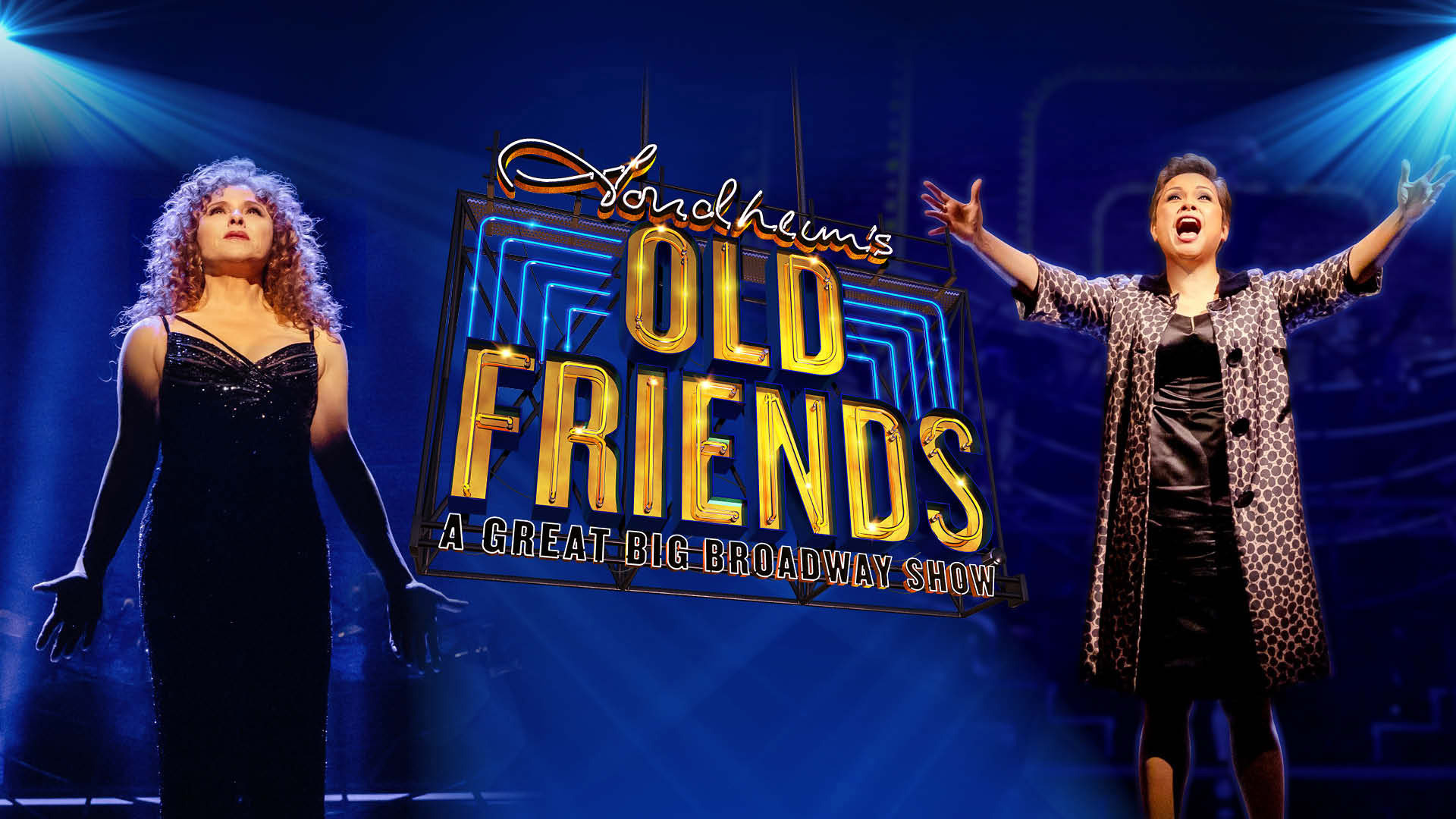 Bernadette Peters and Lea Salonga in a Broadway theatre production